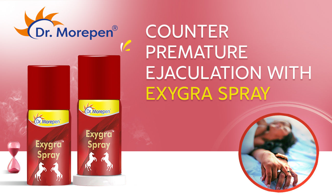 Counter Premature Ejaculation with Exygra Spray – Dr Morepen