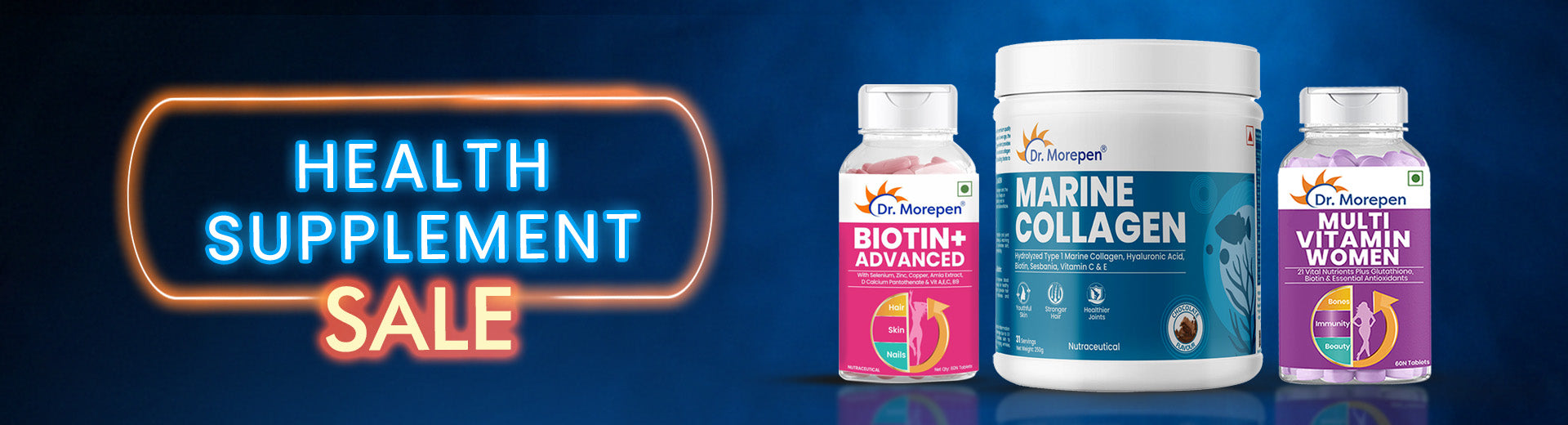 Buy Health Supplements Products - Dr Morepen