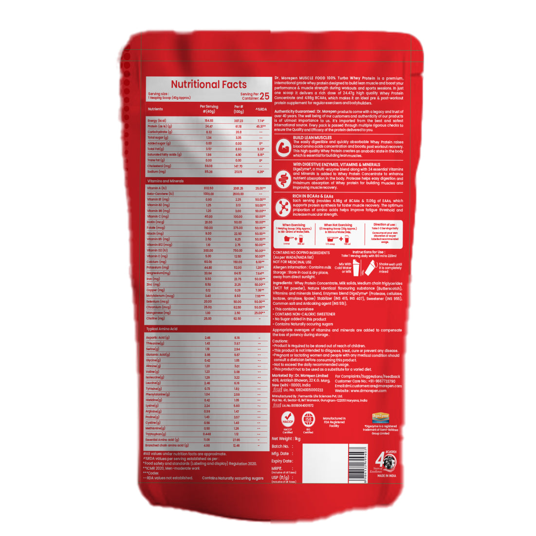 Turbo Whey Butter Scotch (1KG)