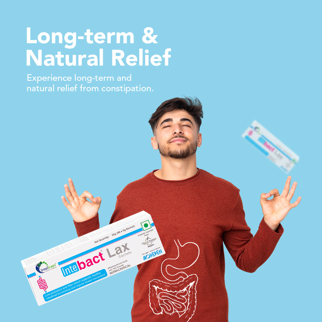 Intebact Probiotic Laxative – Best Solution for Constipation Relief