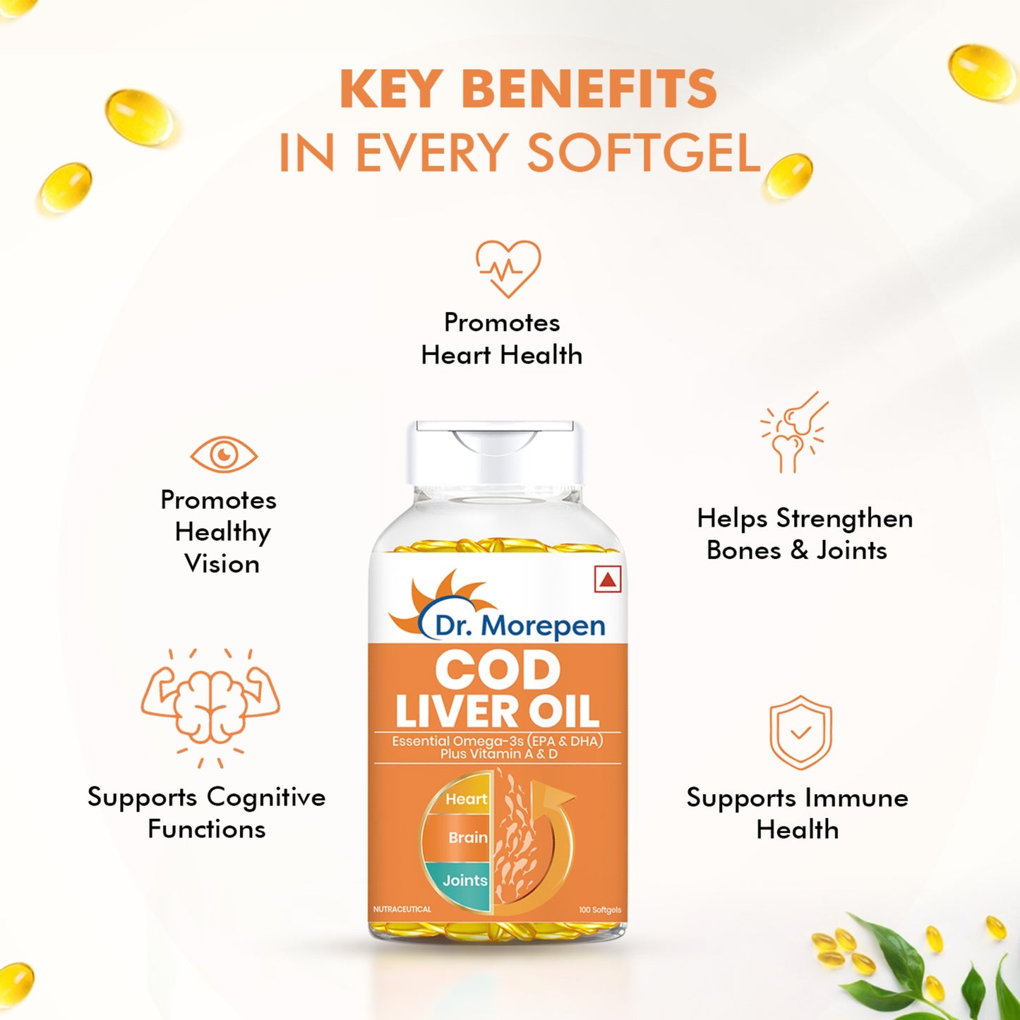 COD Liver Oil - 60 Softgel Capsules
