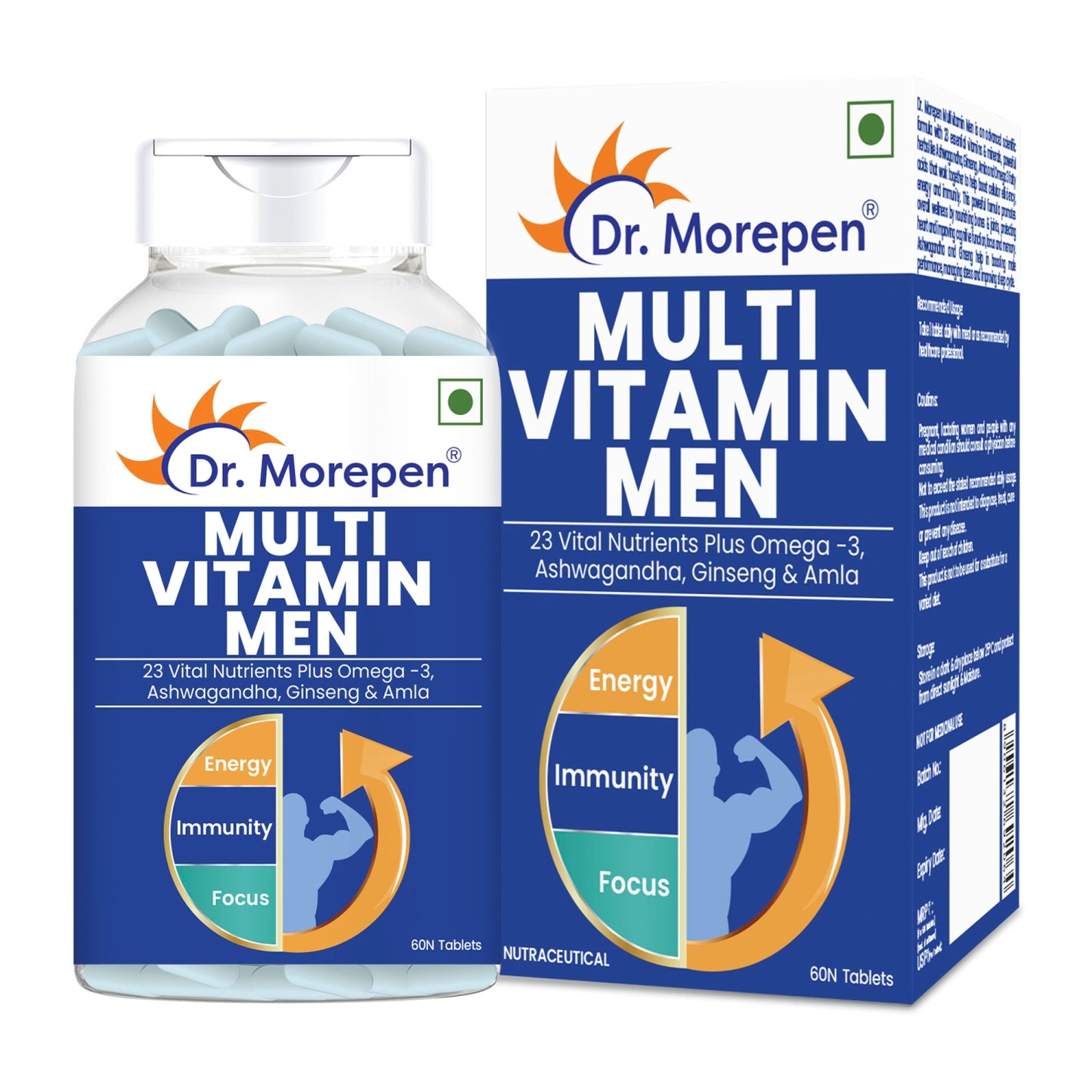 Gokshura and Multivitamin Men- Improves Desire and Drive/Boost Immunity