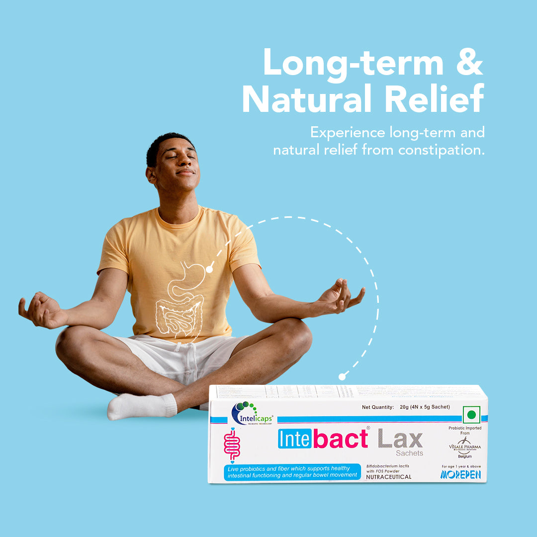 Intebact Probiotic Laxative – Best Solution for Constipation Relief