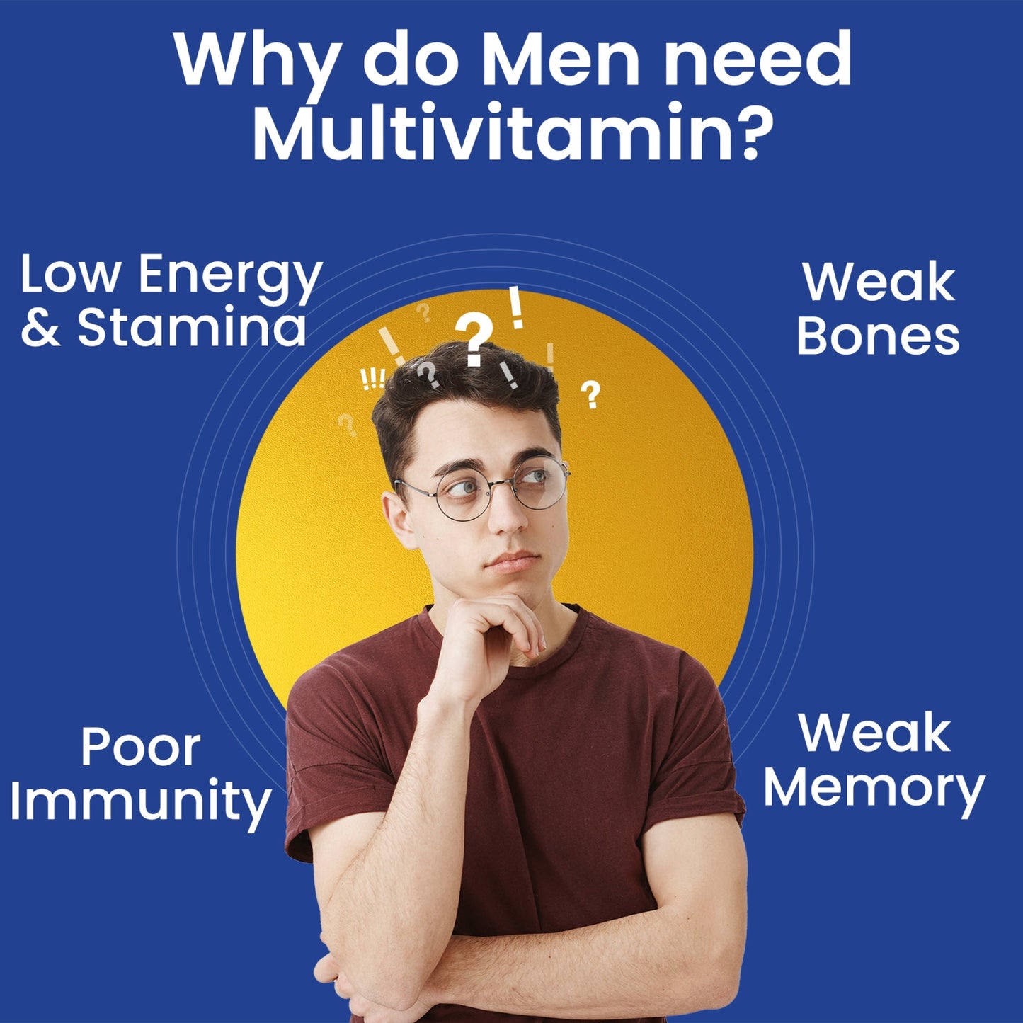 Gokshura and Multivitamin Men- Improves Desire and Drive/Boost Immunity