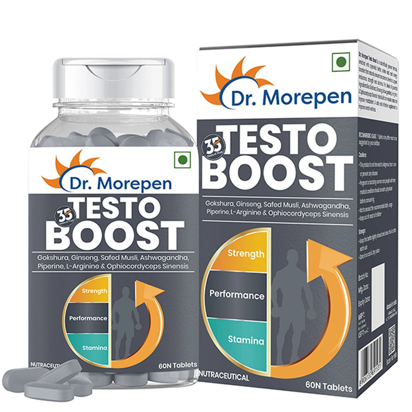Gokshura & Testo Boost -Performance Combo Pack
