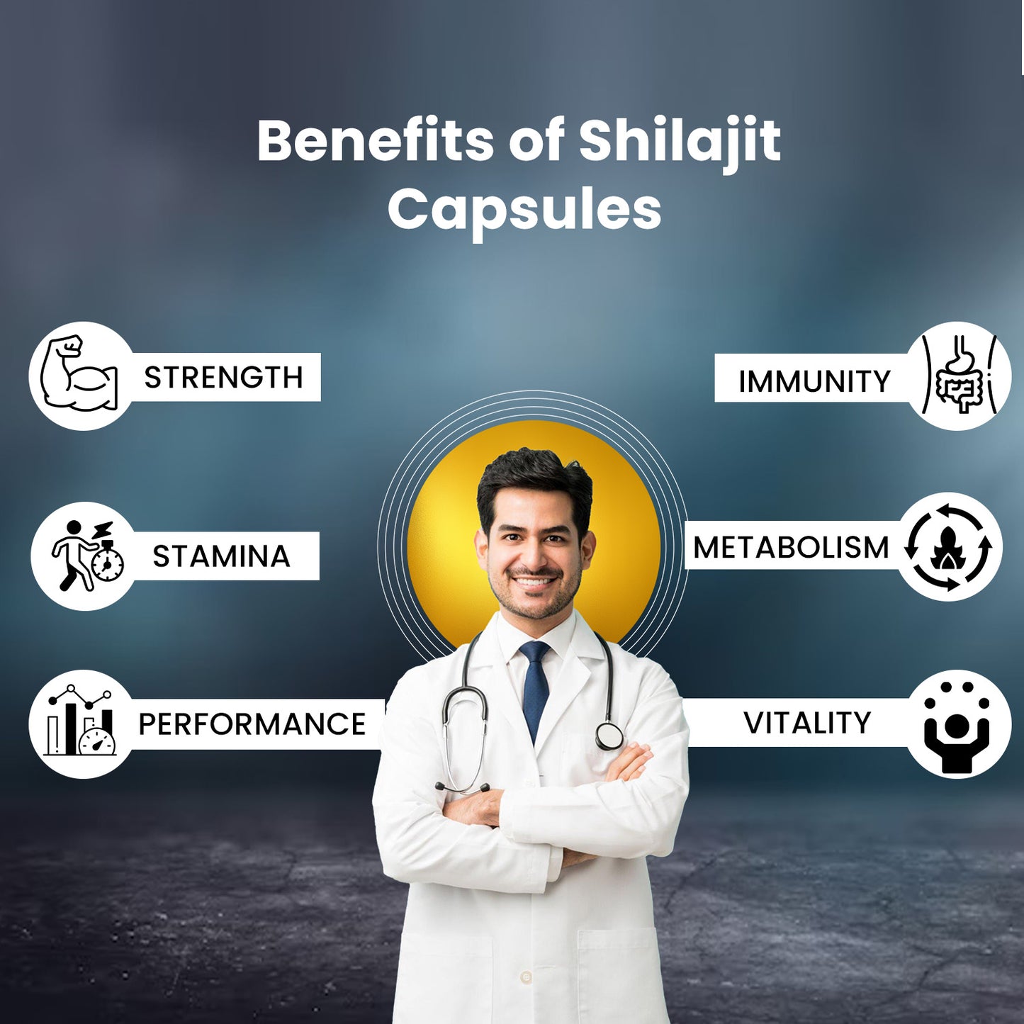 Shilajit - 60 Veg Capsules