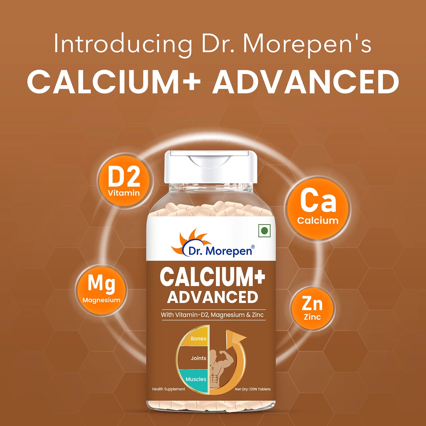 Calcium+ Advanced - 120 Veg Tablets