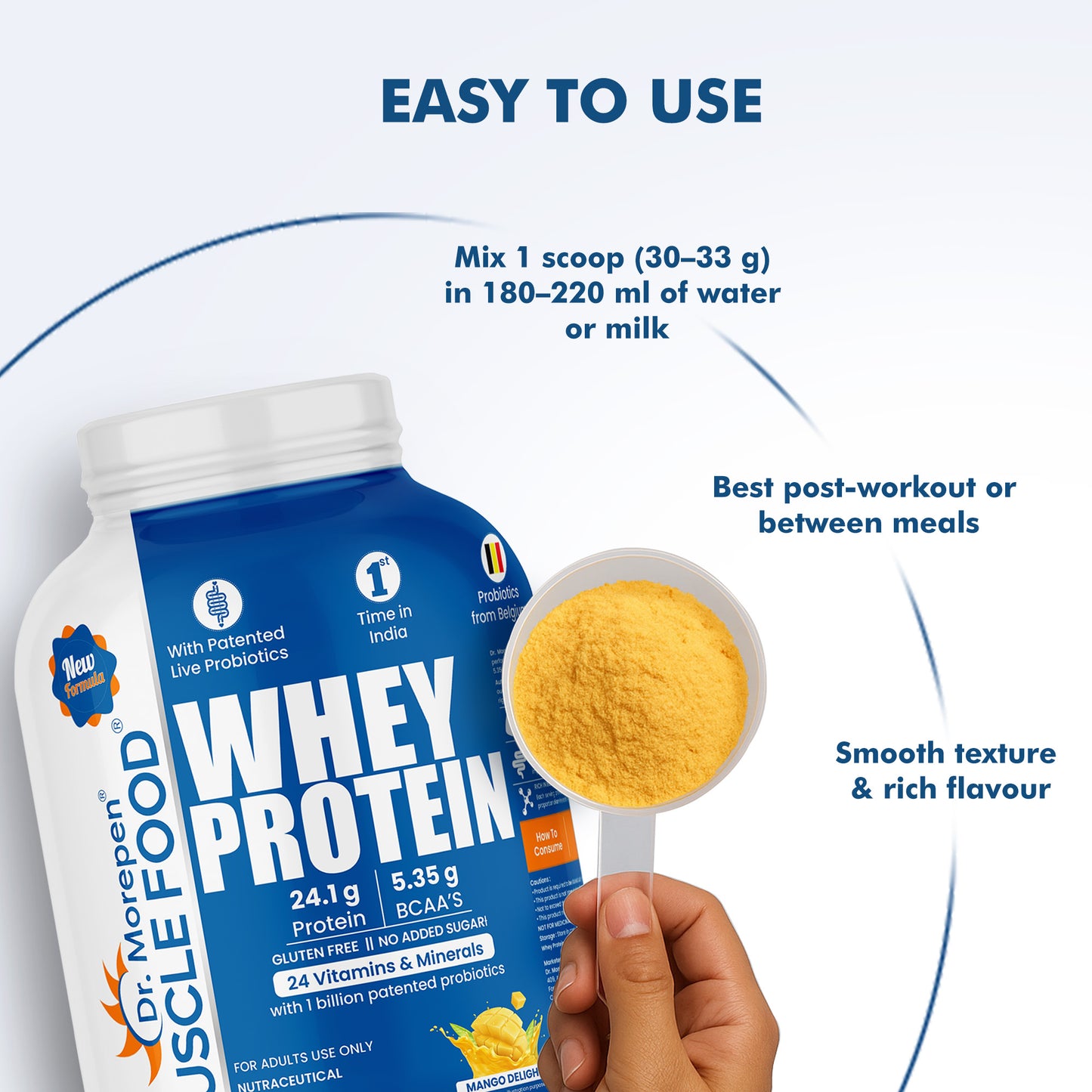 Muscle Food Whey Protein - 1.81kg