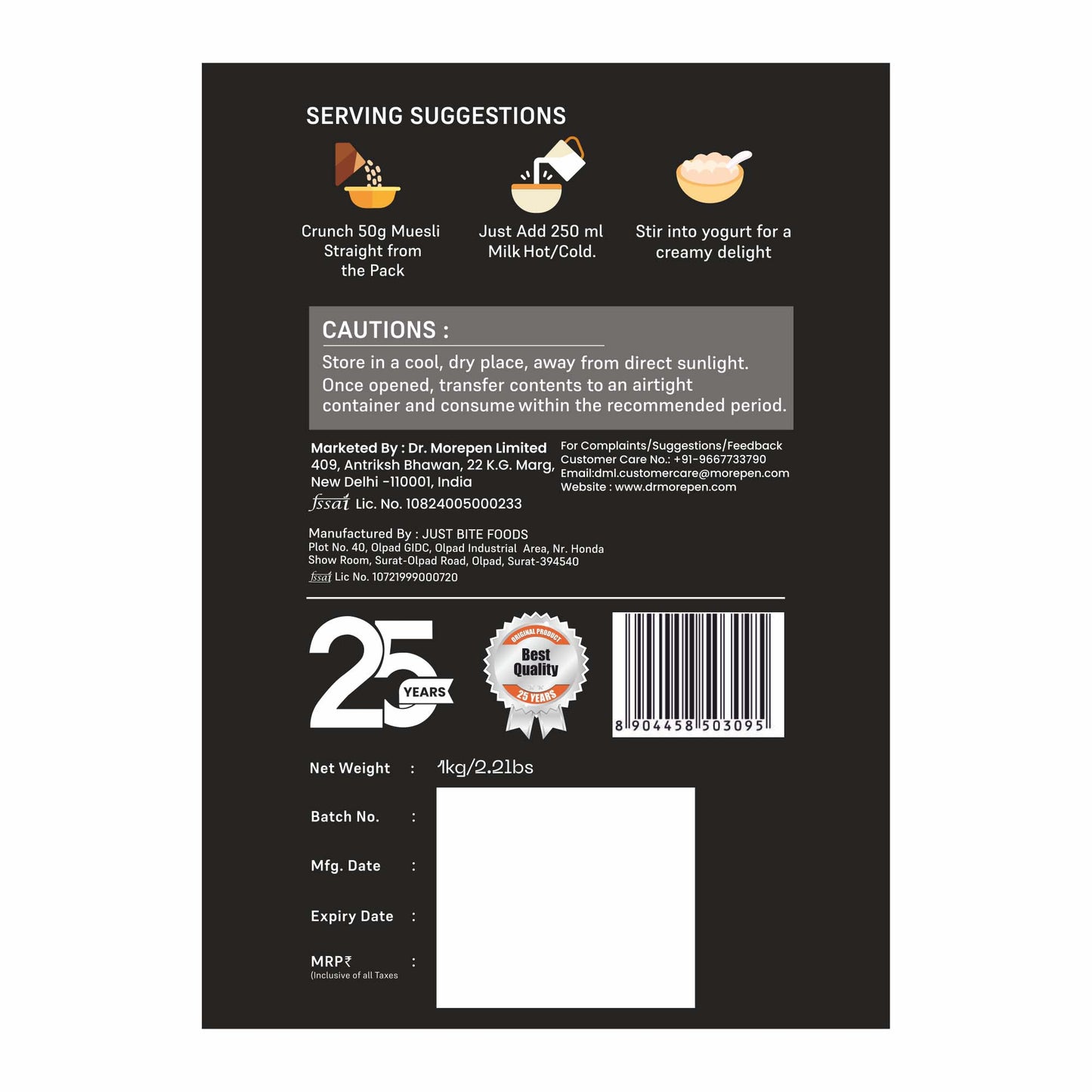 Protein Muesli