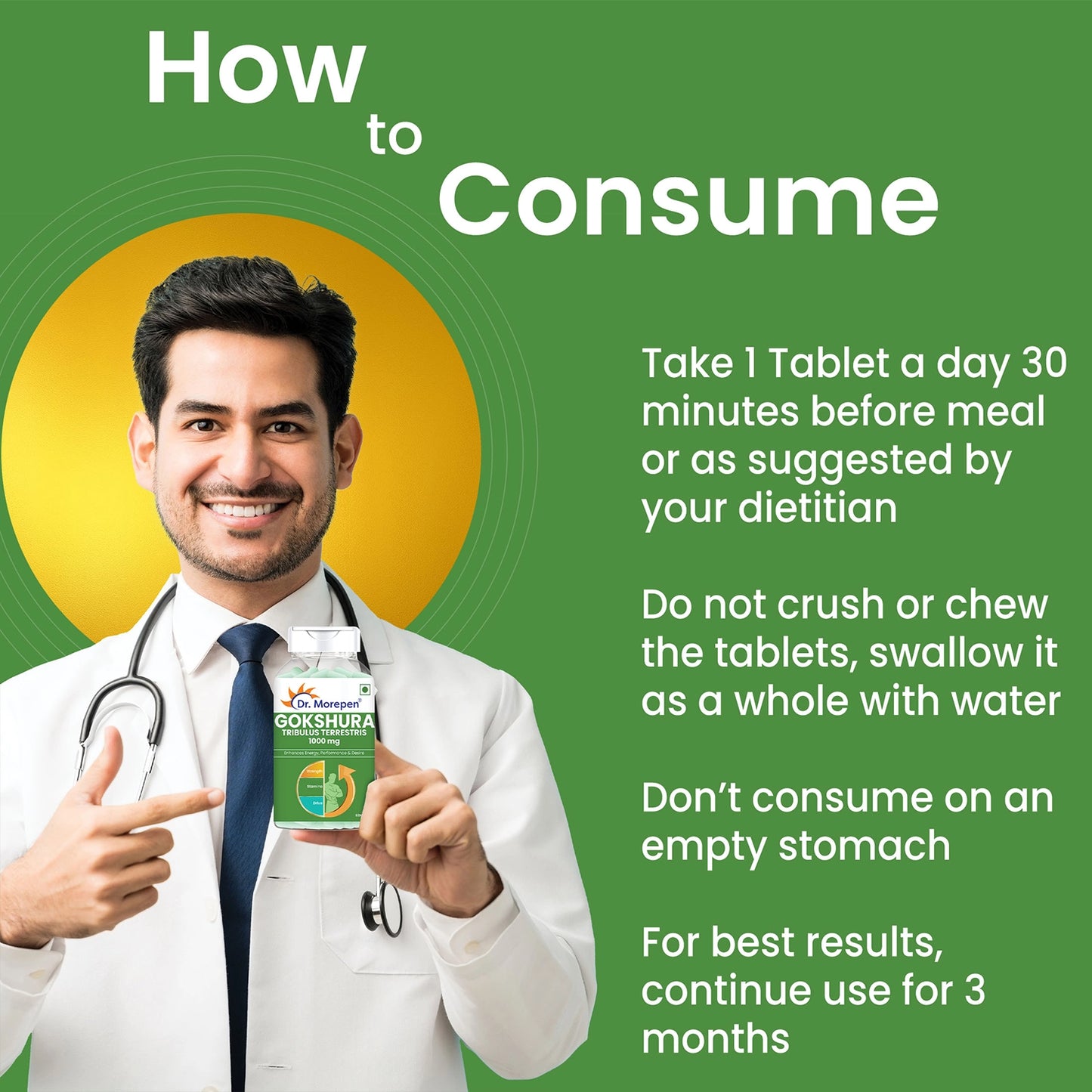 Gokshura - 60 Veg Tablets