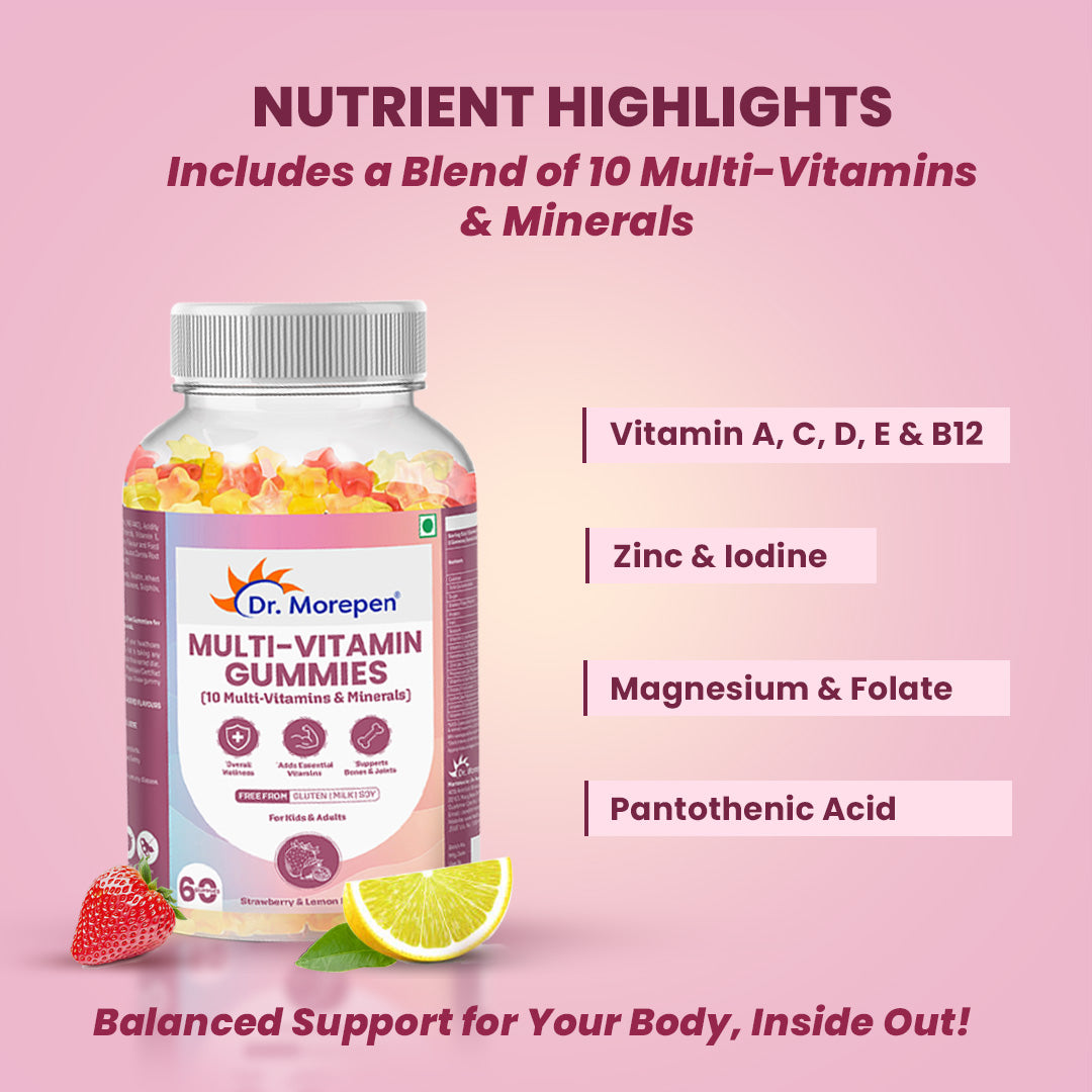 MULTIVITAMIN GUMMIES - 60 Days Pack