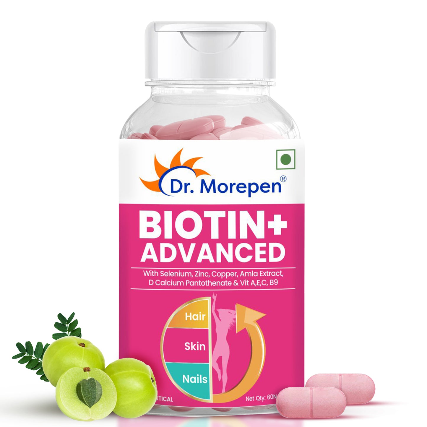 Biotin+ Advanced - 60 Veg Tablets
