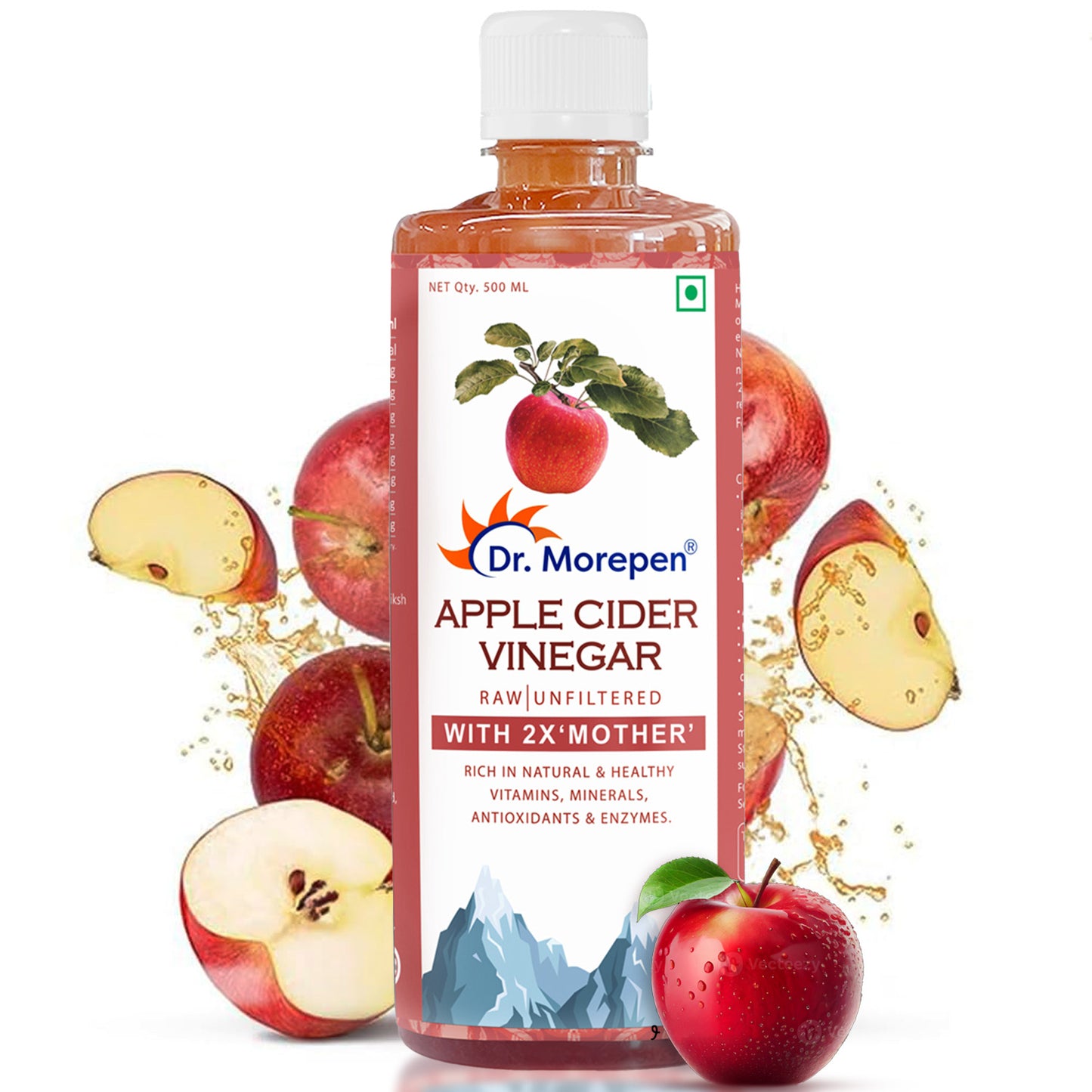 Apple Cider Vinegar 2x mother - 500ml