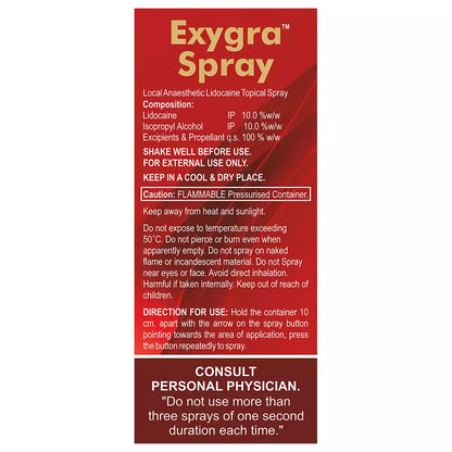Exygra Spray Pack Of 2 (40 gms)