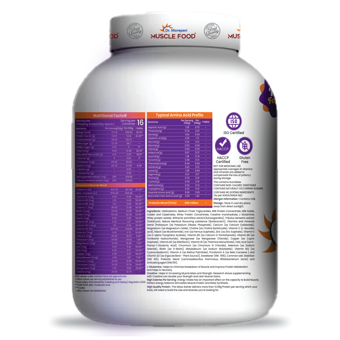 Mass Gainer Butter Scotch