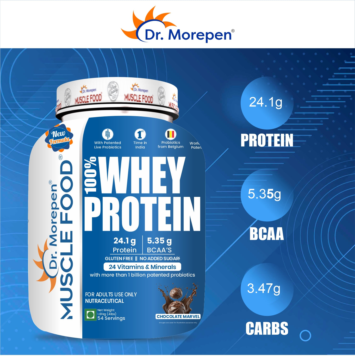 Muscle Food Whey Protein - 1.81kg