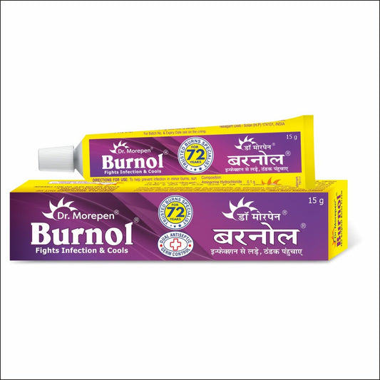 Burnol Cream (15 Gm tube) -Antiseptic Gel/Instant Relief