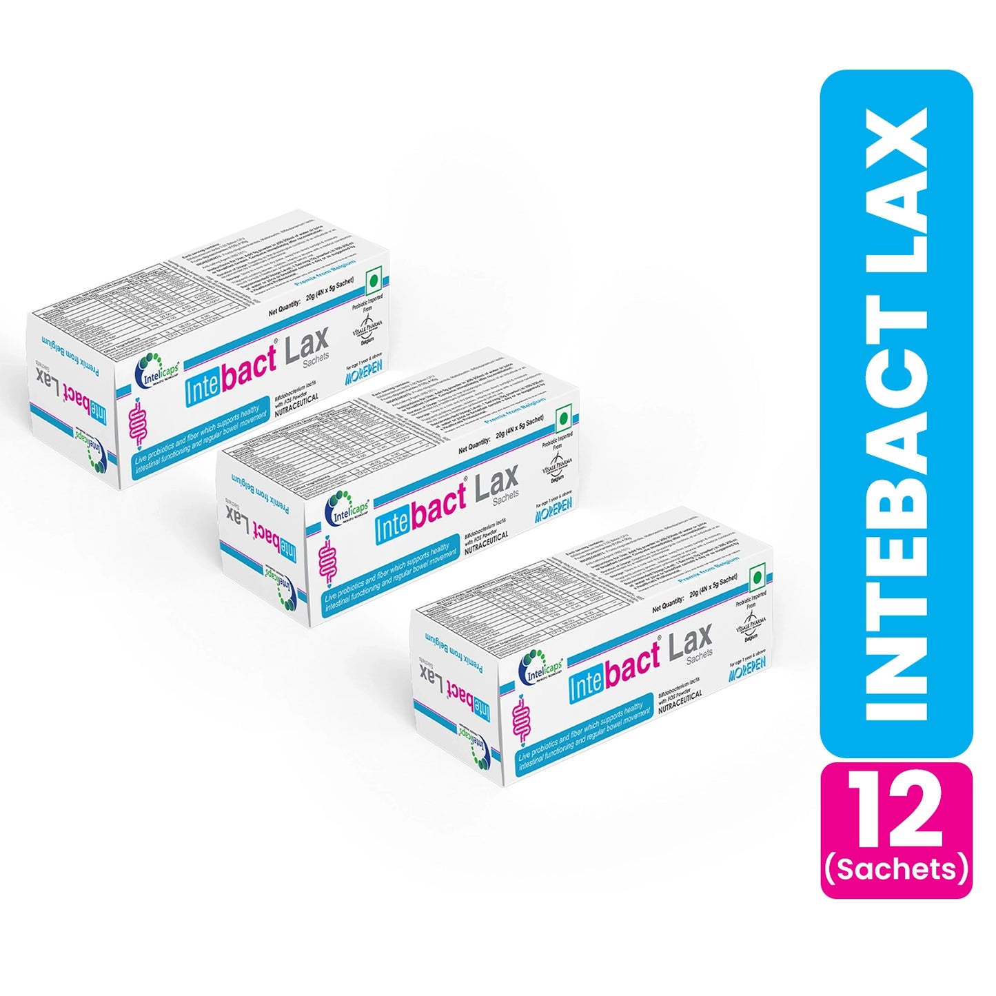 Intebact Probiotic laxative (Pack Of 4)