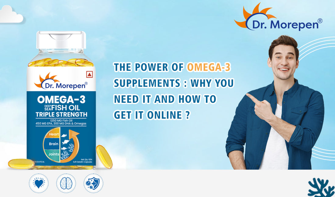 The Power Of Omega 3 Supplements: Why You Need It And How To Get It Online?