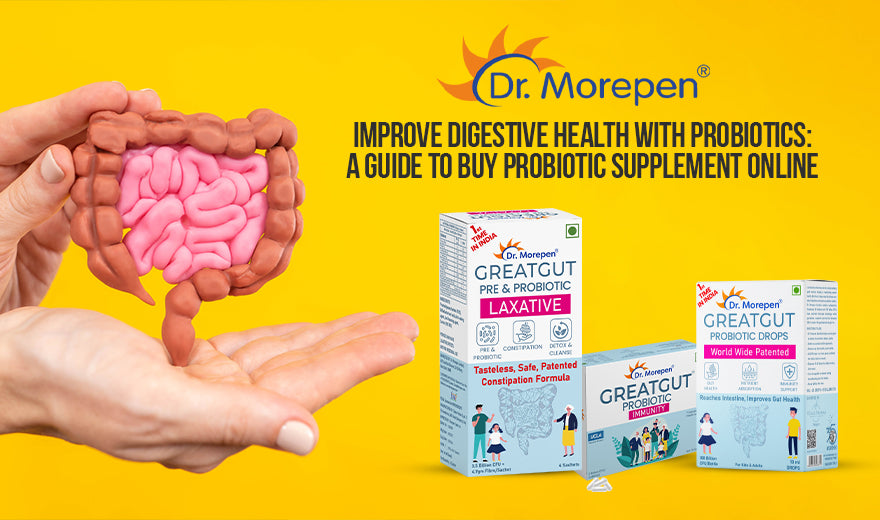 Improve Digestive Health With Probiotics: A Guide To Buy Probiotic Supplement Online
