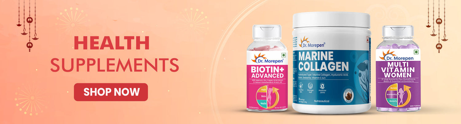Buy Health Supplements Products - Dr Morepen