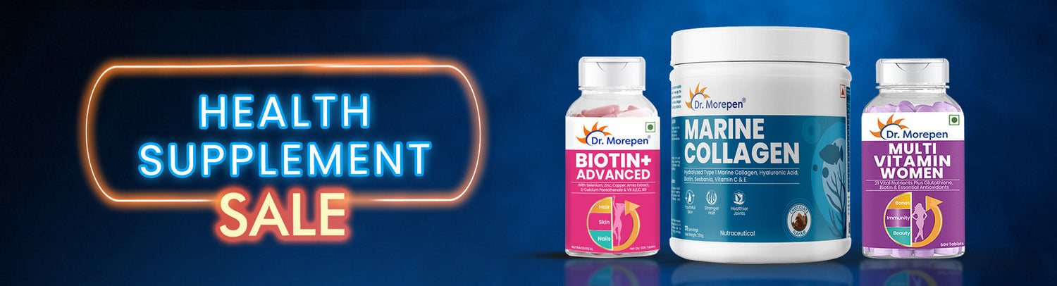 Buy Health Supplements Products - Dr Morepen