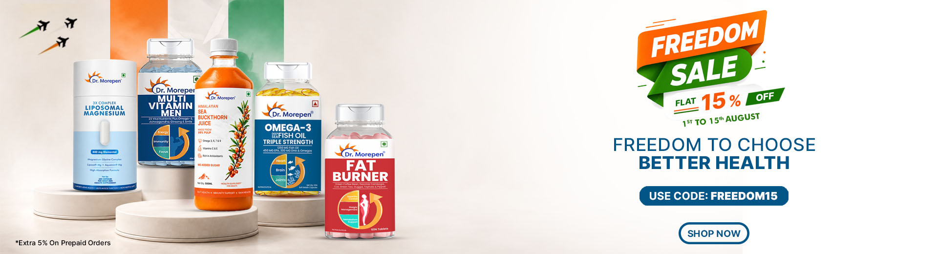 Buy Health Supplements Products - Dr Morepen