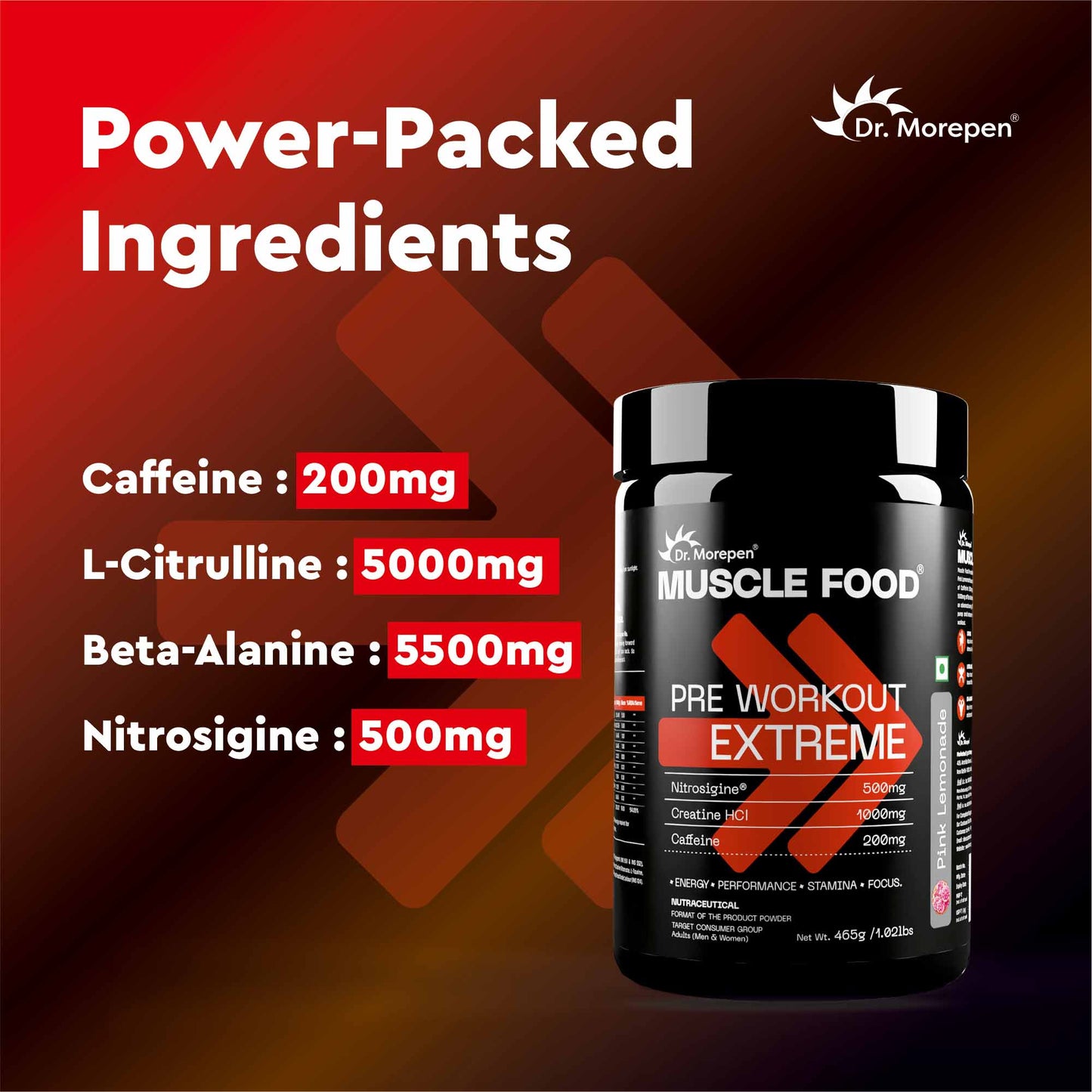 Pre-workout Extreme Pink Lemolate
