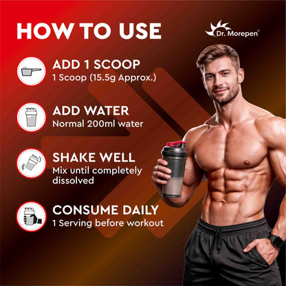 Pre-workout Extreme Blue Raspberry