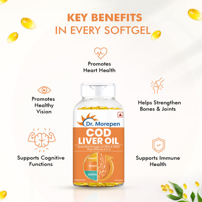 COD Liver Oil - 60 Softgel Capsules