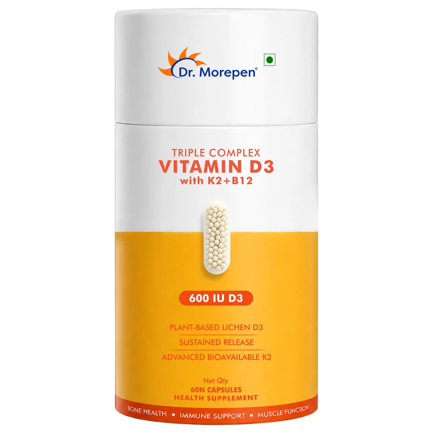 Triple Complex Vitamin D3 with K2+B12
