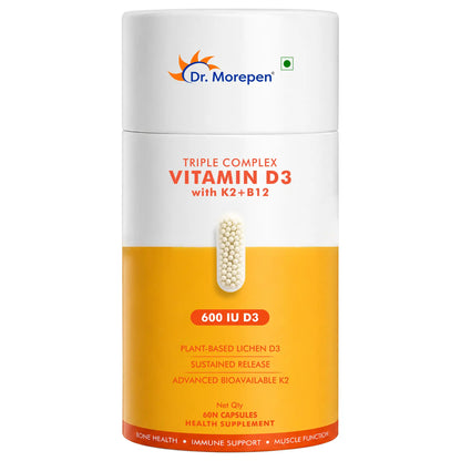 Triple Complex Vitamin D3 with K2+B12