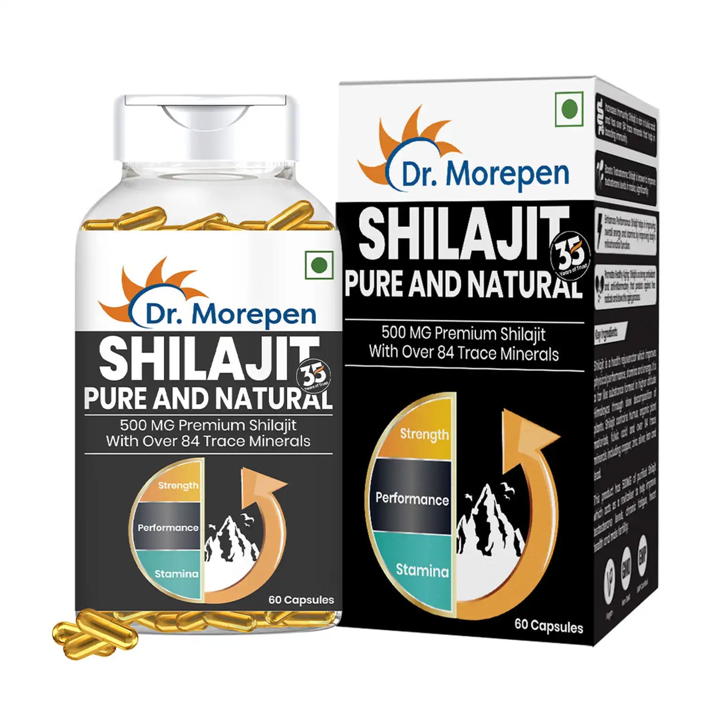 Shilajit Capsules - Strength & Stamina Booster