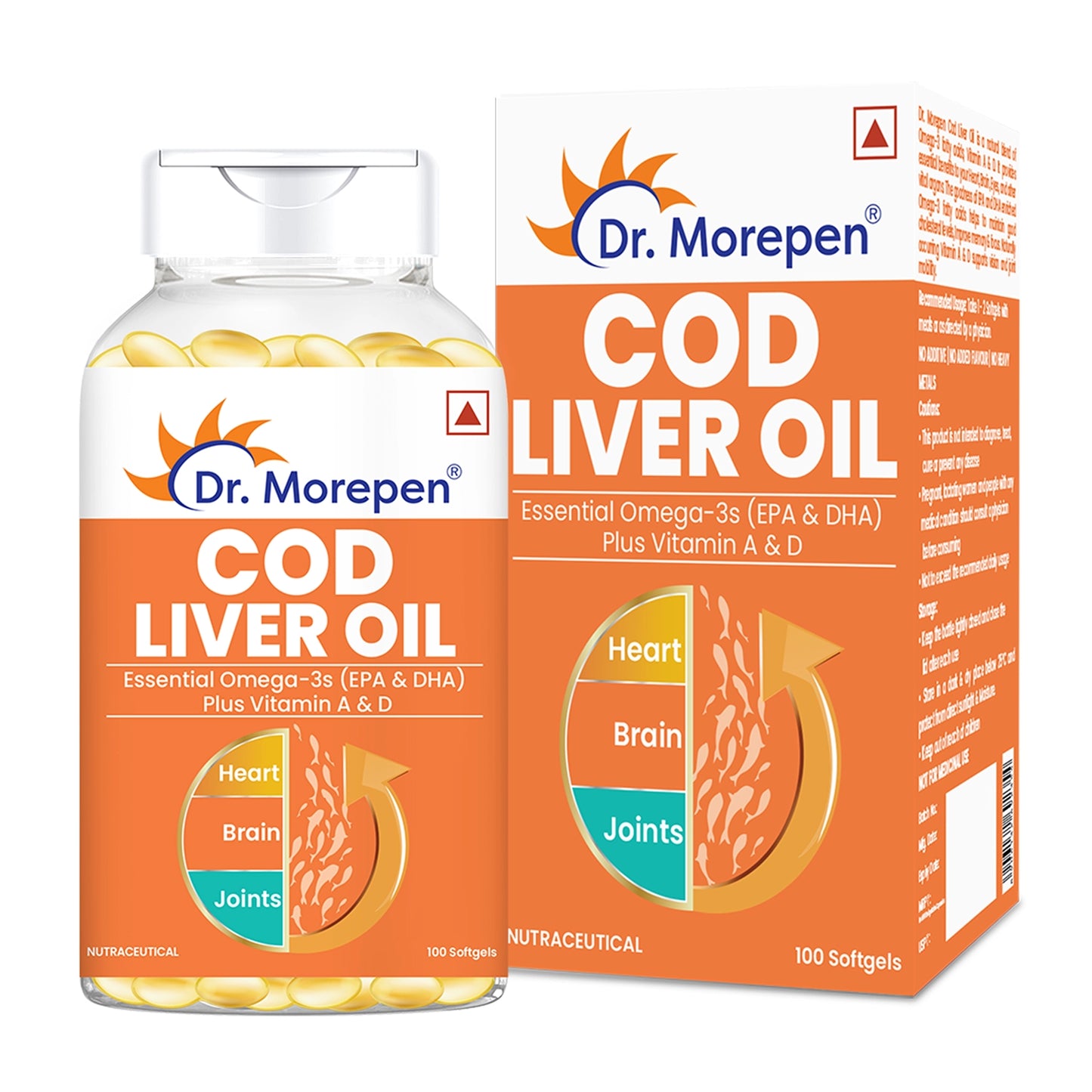 Cod Liver Oil (100 Softgels)