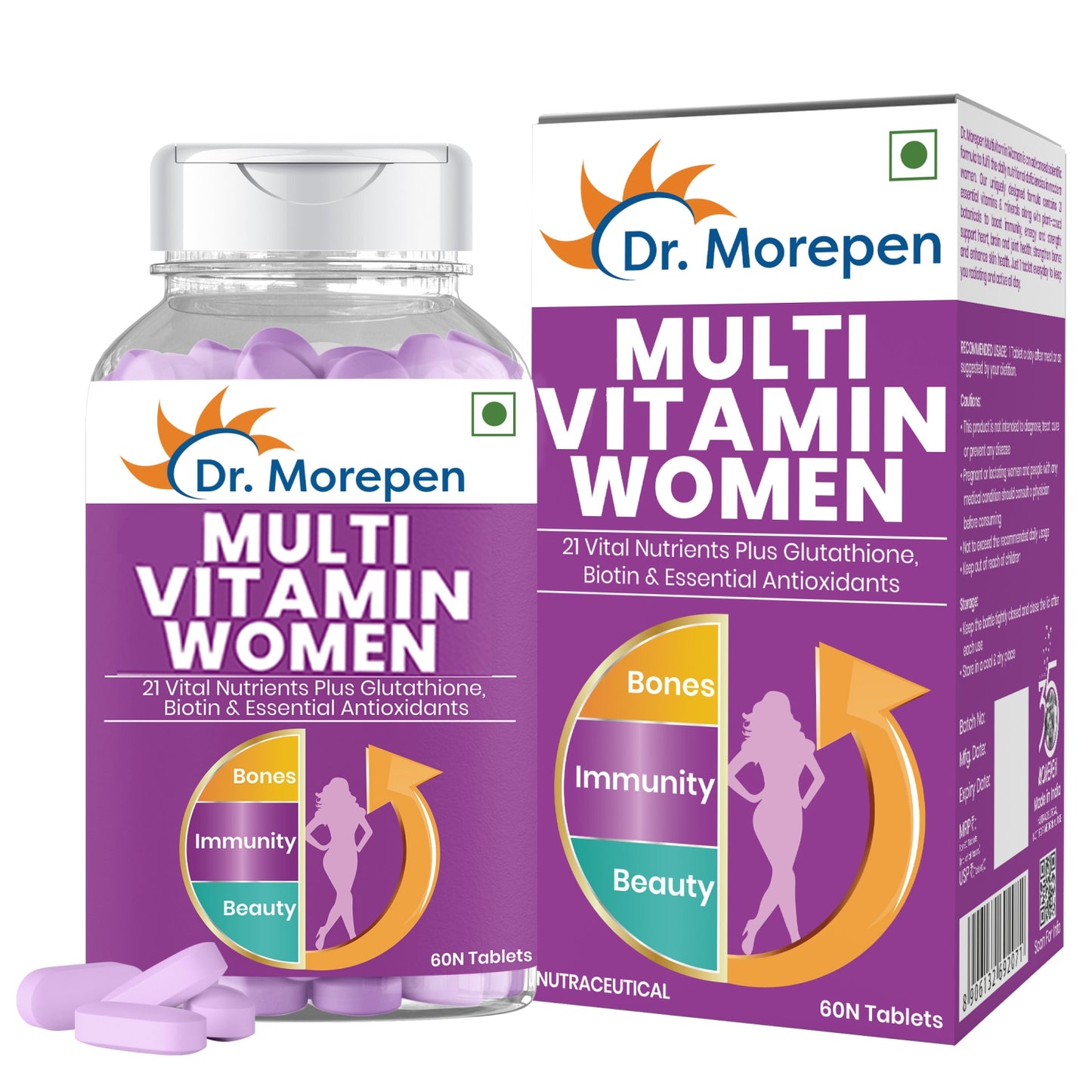 Multivitamin Women and Biotin+ Advanced