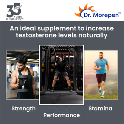 Testo Boost & Shilajit Capsules - Maintains testosterone levels/Strength & Stamina Booster