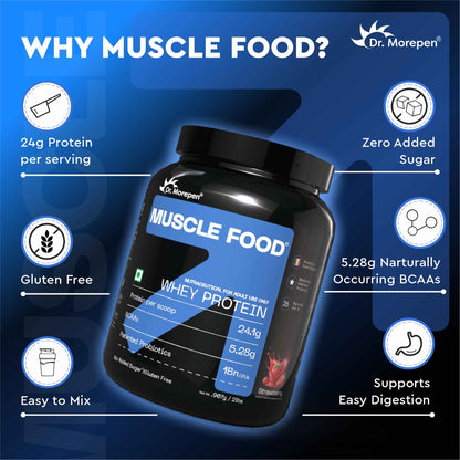 Whey Protein Strawberry (907g)