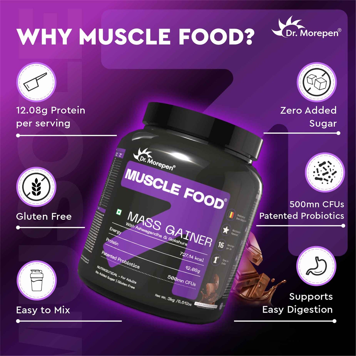 Mass Gainer Double Chocolate