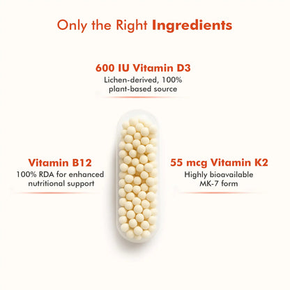 Triple Complex Vitamin D3 with K2+B12