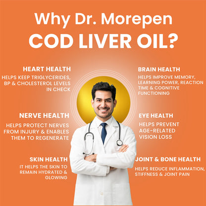 Cod Liver Oil Capsules pack of 2
