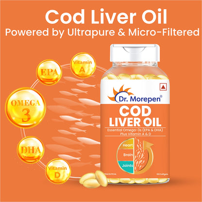 Cod Liver Oil (100 Softgels)