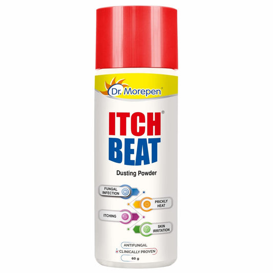 DR. MOREPEN Antifungal Dusting Itch Powder for Prickly Heat, Fungal Infection, Skin Irritation and Itching