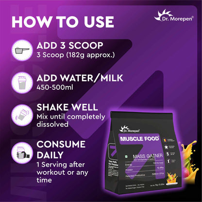 Mass Gainer Strawberry & Banana