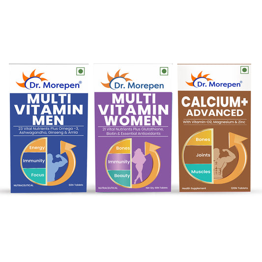 Multivitamin Men l Multivitamin Women l Calcium+ Advanced ( Pack Of 3 )