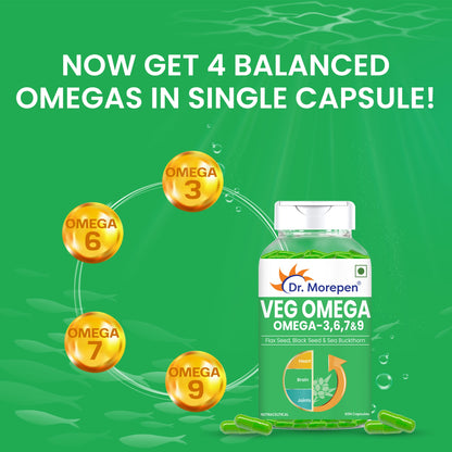 Omega-3-6-7-9 Vegetarian Capsules (60 capsules)