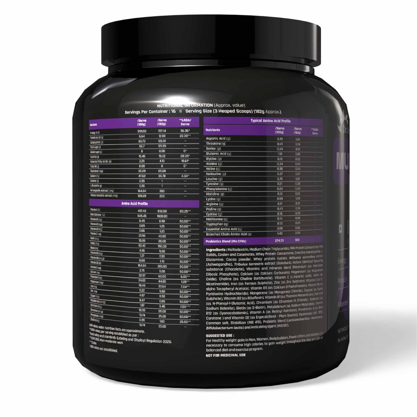 Mass Gainer Double Chocolate