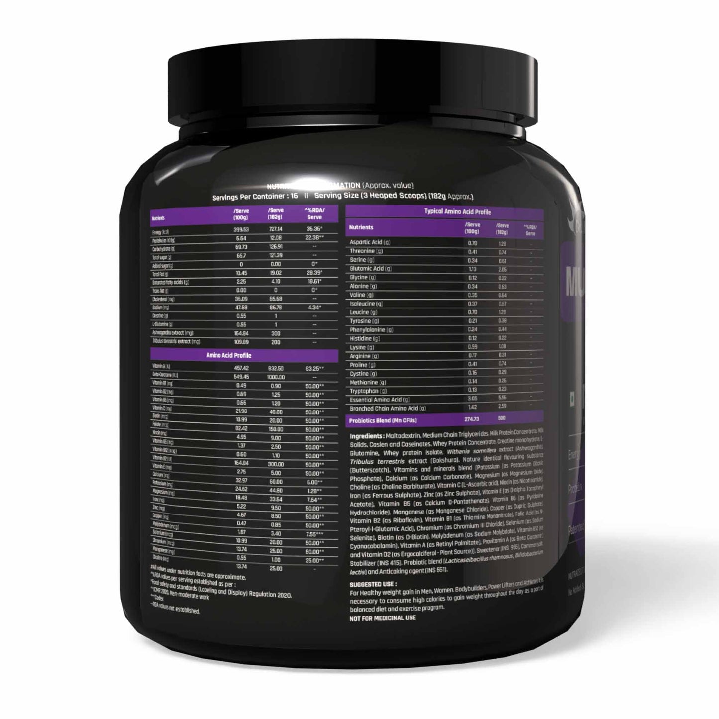 Mass Gainer Butterscotch