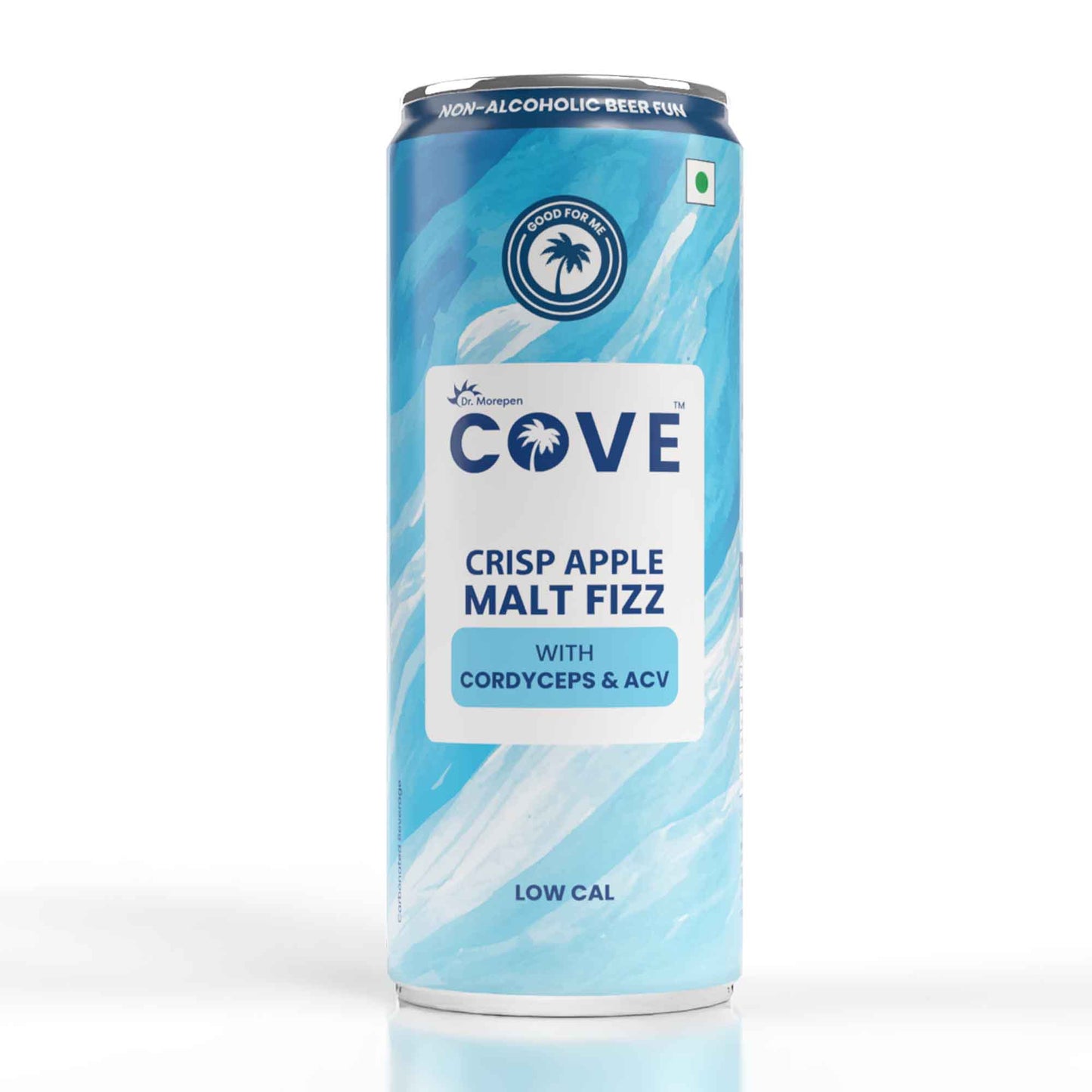 Cove Crisp Apple Malt Fizz with Cordyceps & ACV (Pack of 3)