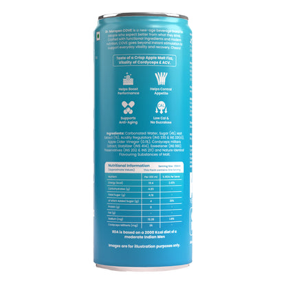 Cove Energy and Immunity Crisp Apple Malt