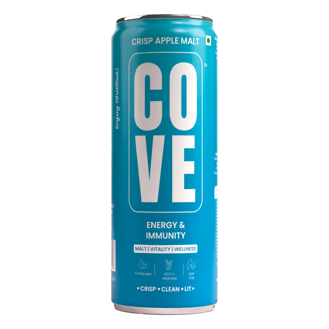 Cove Energy and Immunity Crisp Apple Malt